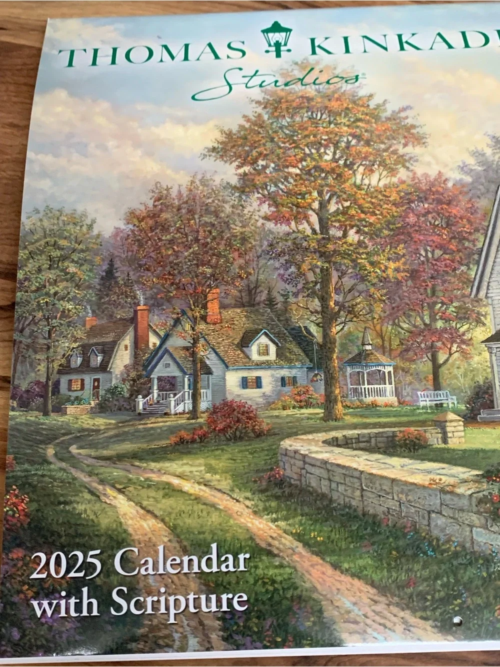 Thomas Kinkade Studios 2026 Deluxe Wall Calendar - Clean & No Writing